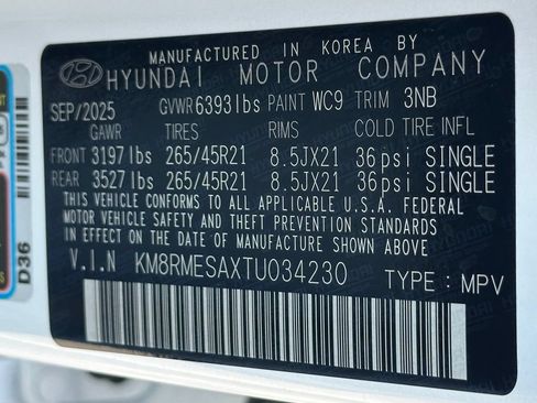 Certified 2026 Hyundai Palisade Calligraphy AWD/4WD image 34