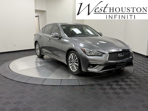 Used 2023 INFINITI Q50 Luxe w/ Cargo Package RWD image 1