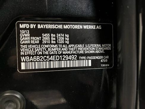 Used 2014 BMW 650i Gran Coupe RWD image 42