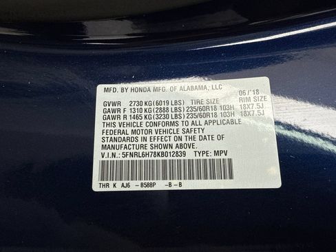 Used 2019 Honda Odyssey EX-L image 52