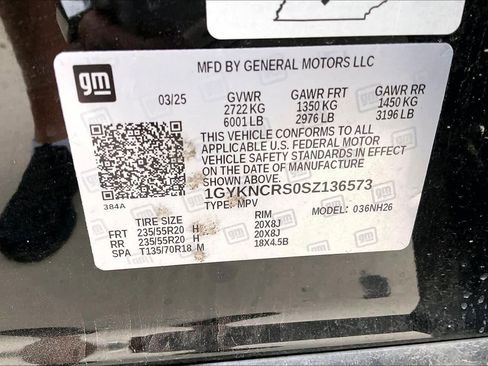 Used 2025 Cadillac XT5 Premium Luxury w/ LPO, Floor Liner Package FWD image 33