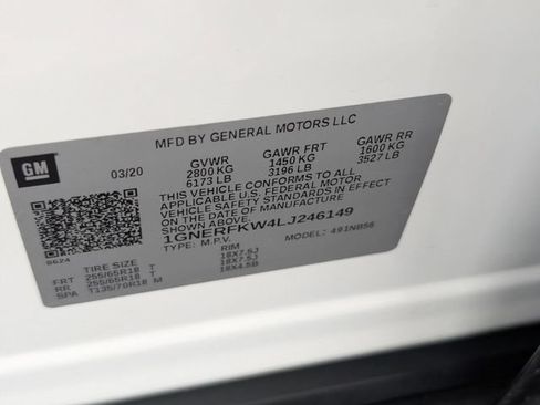 Used 2020 Chevrolet Traverse LS w/ LPO, Blackout Package FWD image 34