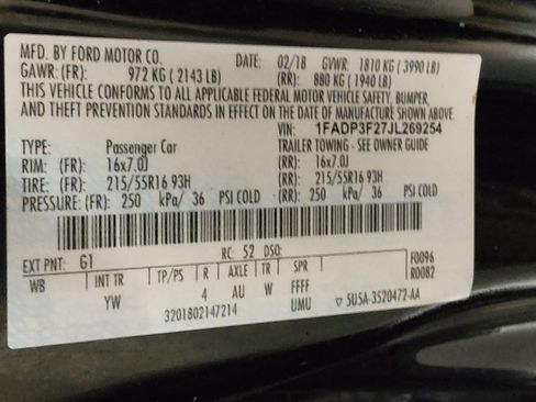 Used 2018 Ford Focus SE FWD image 33