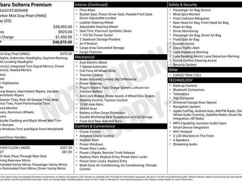 New 2026 Subaru Solterra Premium image 4