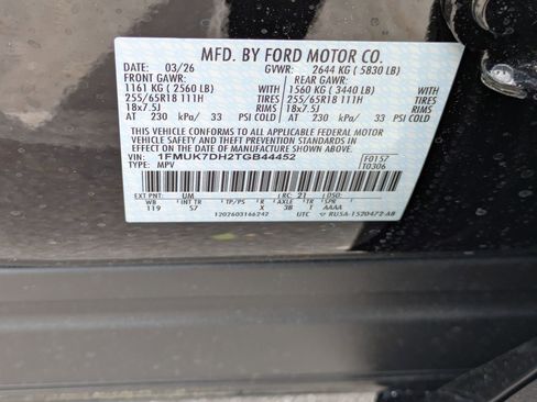 New 2026 Ford Explorer Active image 41