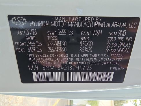 New 2026 Hyundai Santa Fe Limited image 36