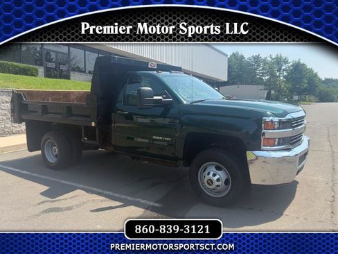 Used 2015 Chevrolet Silverado 3500 W/T w/ Snow Plow Prep Package AWD/4WD image 1