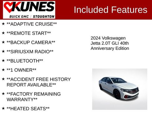 Used 2024 Volkswagen Jetta GLI 40th Anniversary Edition image 2