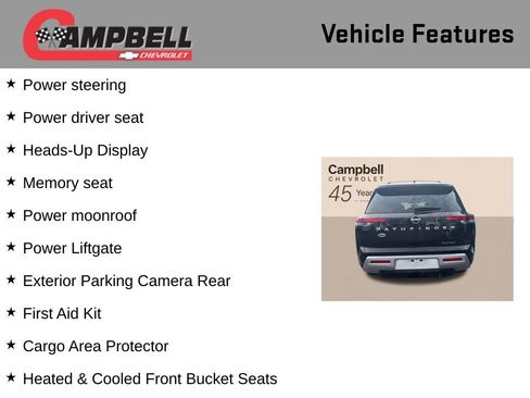 Used 2024 Nissan Pathfinder Platinum w/ Cargo Package FWD image 10