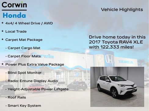 Used 2017 Toyota RAV4 XLE AWD/4WD image 6