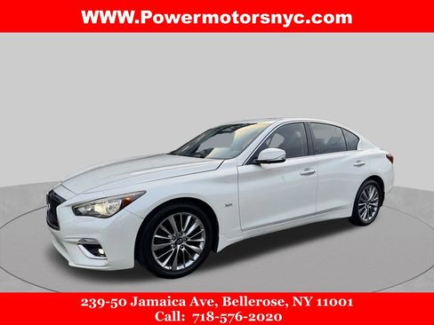 Used 2018 INFINITI Q50 Luxe w/ Essential Package (3.0T Luxe) AWD/4WD image 1