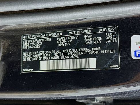 Used 2023 Volvo XC90 B6 Ultimate w/ Protection Package Premier AWD/4WD image 34