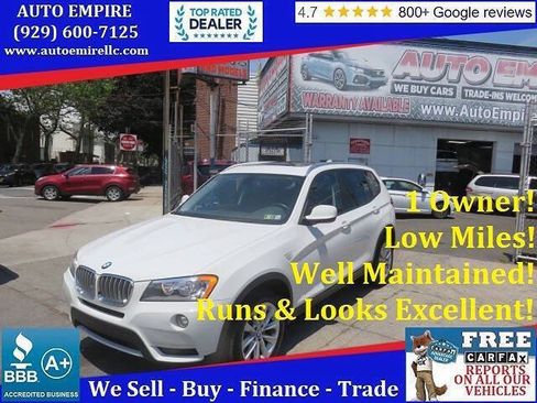 Used 2013 BMW X3 xDrive28i AWD/4WD image 1