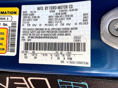 Certified 2024 Ford Bronco Sport Big Bend AWD/4WD image 33