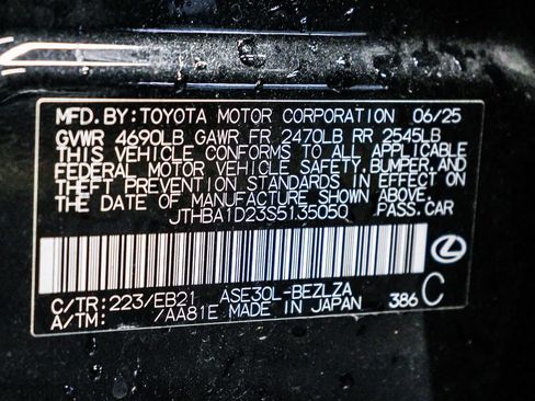 Certified 2025 Lexus IS 300 F Sport w/ Accessory Package 2 RWD image 23