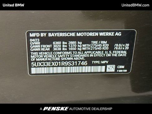 Certified 2024 BMW X6 xDrive40i w/ Executive Package image 15