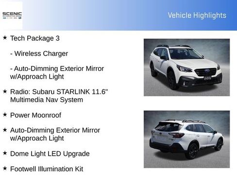 Used 2021 Subaru Outback Onyx Edition XT w/ Tech Package 3 AWD/4WD image 10