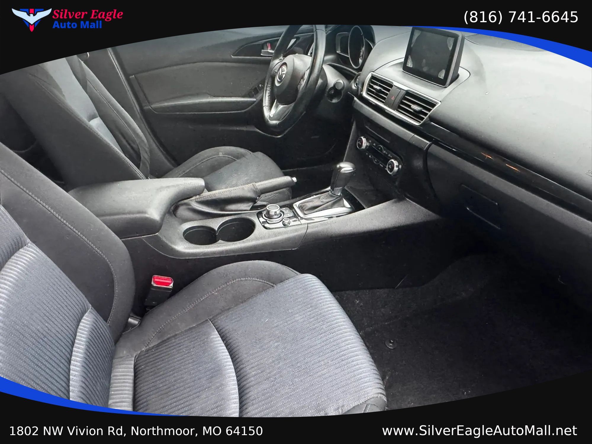 Used 2016 MAZDA MAZDA3 i Touring w/ Popular Equipment Package FWD image 12
