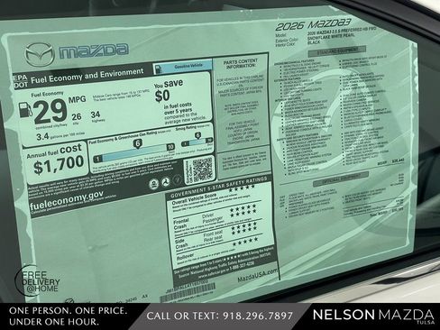 New 2026 MAZDA MAZDA3 s image 16