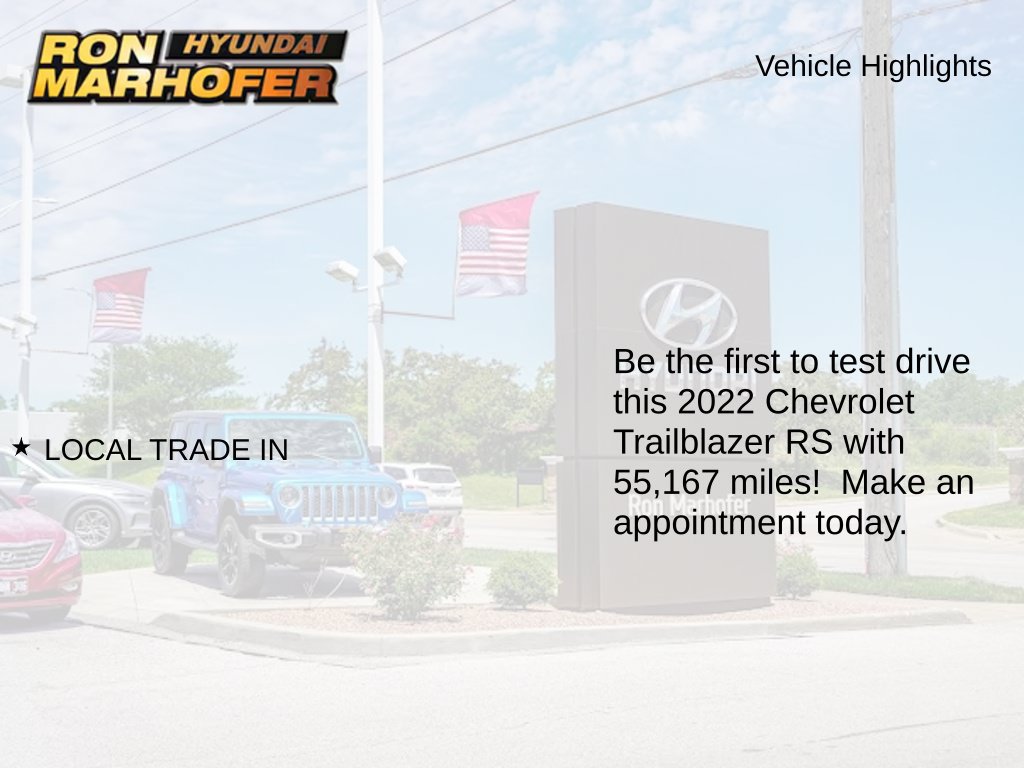 Used 2022 Chevrolet TrailBlazer RS AWD/4WD image 2