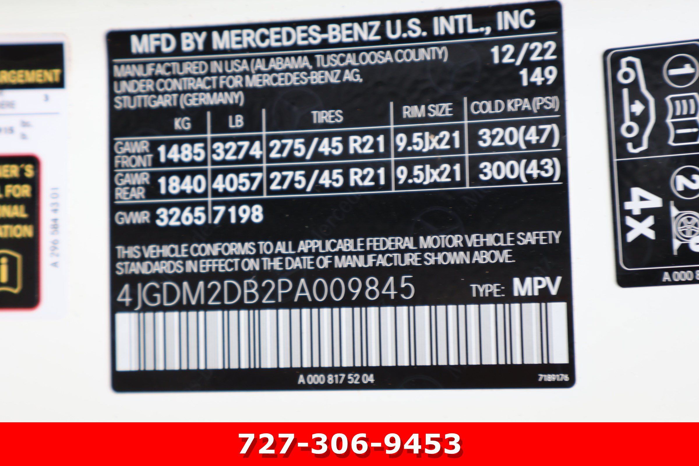 Used 2023 Mercedes-Benz EQS 450+ SUV image 30