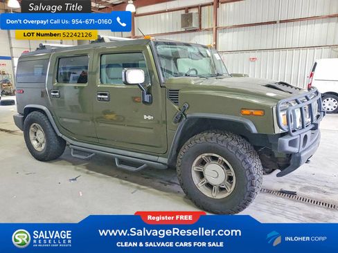 Used 2003 HUMMER H2 w/ Preferred Equipment Group AWD/4WD image 5