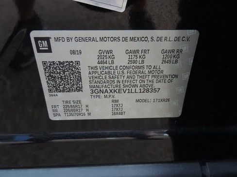 Certified 2020 Chevrolet Equinox LT FWD image 20