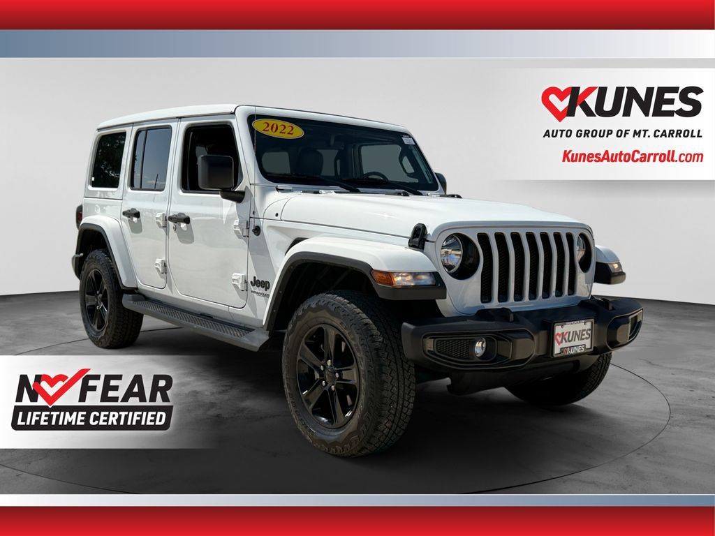 Used 2022 Jeep Wrangler Unlimited Sahara AWD/4WD image 1