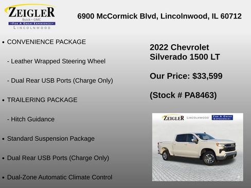 Used 2022 Chevrolet Silverado 1500 LT AWD/4WD image 12