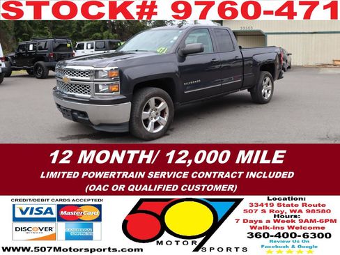 Used 2014 Chevrolet Silverado 1500 LT AWD/4WD image 3