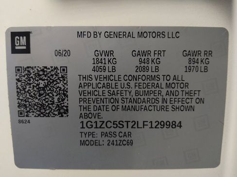 Used 2020 Chevrolet Malibu LS FWD image 33