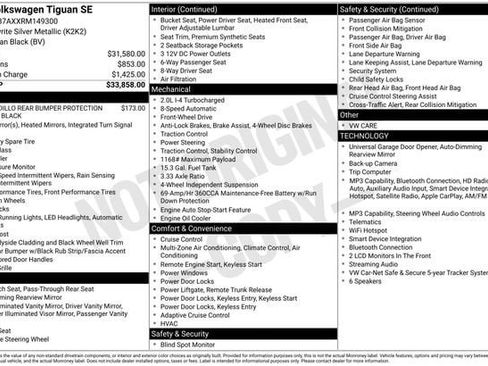 Used 2024 Volkswagen Tiguan SE FWD image 31