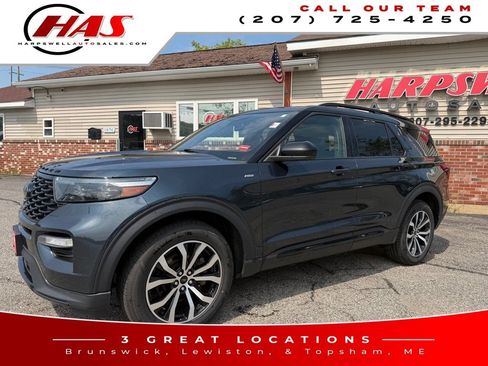 Used 2022 Ford Explorer ST-Line w/ Class IV Trailer Tow Package AWD/4WD image 2