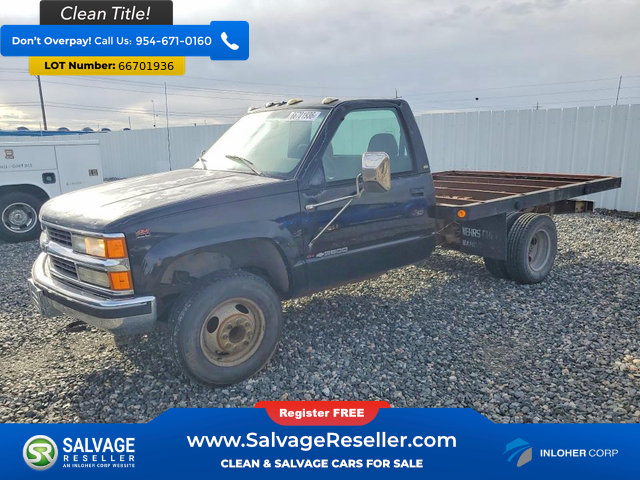 Used 1998 Chevrolet Silverado 3500 4x4 Regular Cab w/ Preferred Equipment Group 2 image 1
