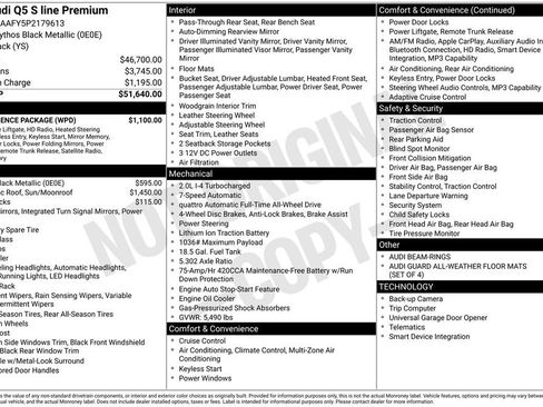 Certified 2023 Audi Q5 2.0T Premium w/ Convenience Package AWD/4WD image 38
