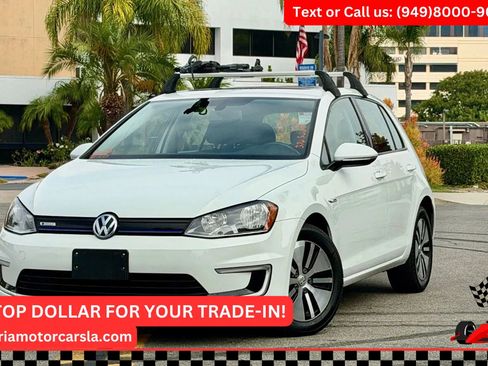 Used 2016 Volkswagen e-Golf SE w/ DC Fast Charging Package image 1