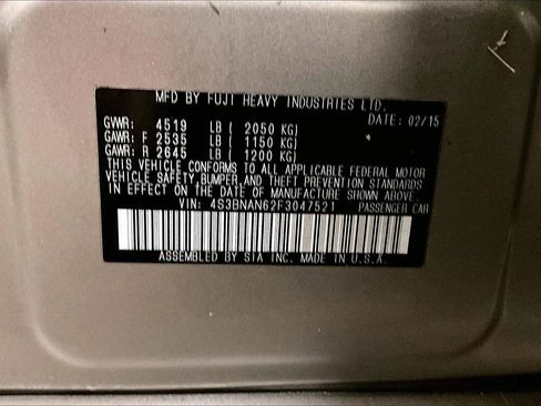 Used 2015 Subaru Legacy 2.5i Limited image 33