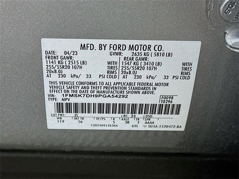 Used 2023 Ford Explorer XLT w/ Equipment Group 202A image 28