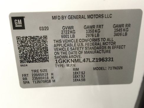 Used 2020 GMC Acadia SLT FWD image 33