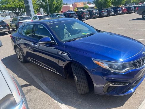 Used 2019 Kia Optima SX w/ SX Limited (Black) Package FWD image 1