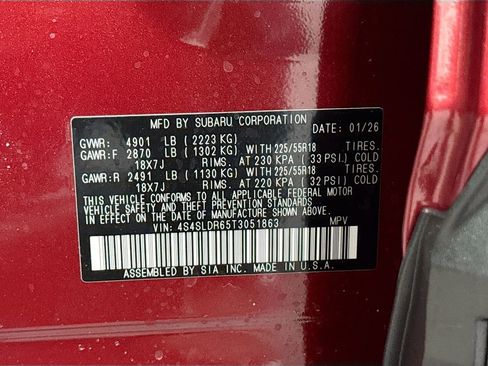 New 2026 Subaru Forester Limited image 31