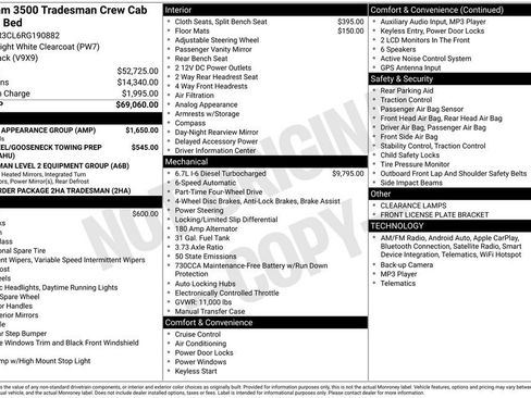 Used 2024 RAM 3500 Tradesman w/ Chrome Appearance Group AWD/4WD image 8