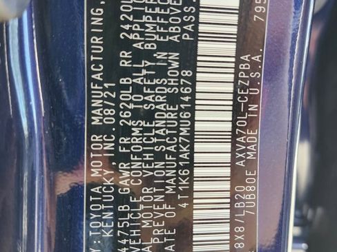 Used 2021 Toyota Camry XSE image 19