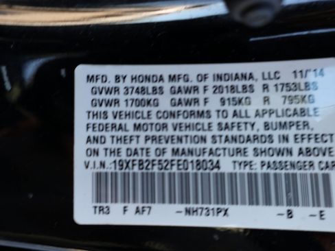 Used 2015 Honda Civic LX image 28