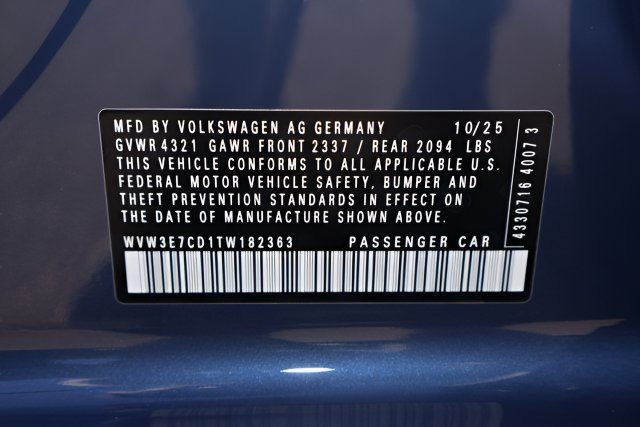 New 2026 Volkswagen GTI SE FWD image 28