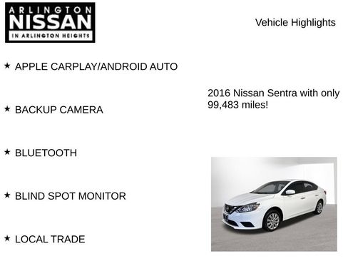 Used 2016 Nissan Sentra S FWD image 7
