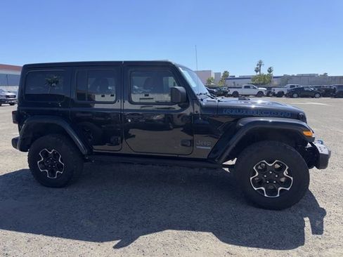 Used 2022 Jeep Wrangler Unlimited Rubicon 4xe w/ Steel Bumper Group AWD/4WD image 4