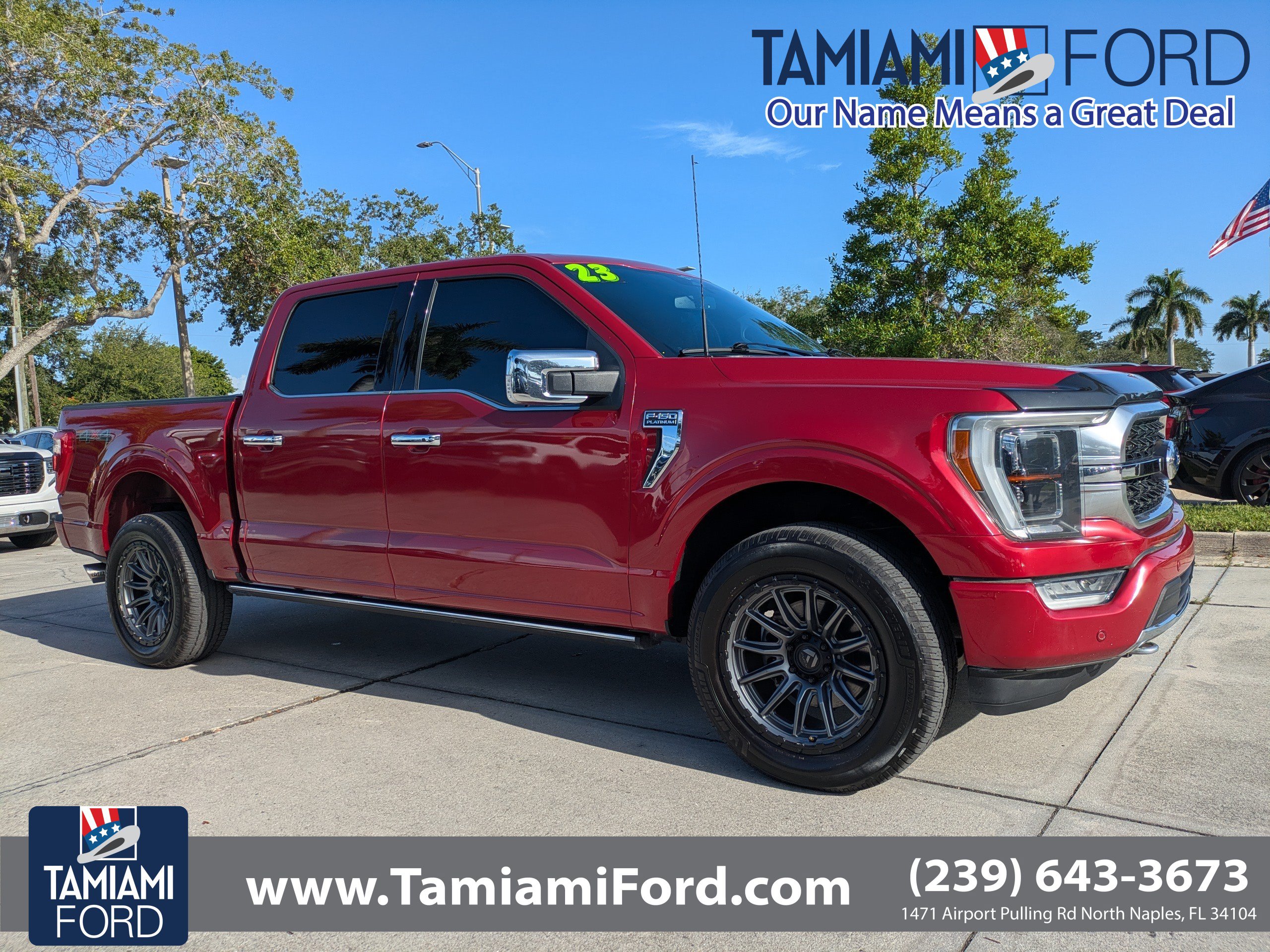 Used 2023 Ford F150 Platinum AWD/4WD image 1
