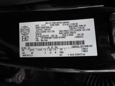 Used 2017 Ford F350 Platinum w/ Platinum Ultimate Package AWD/4WD image 6