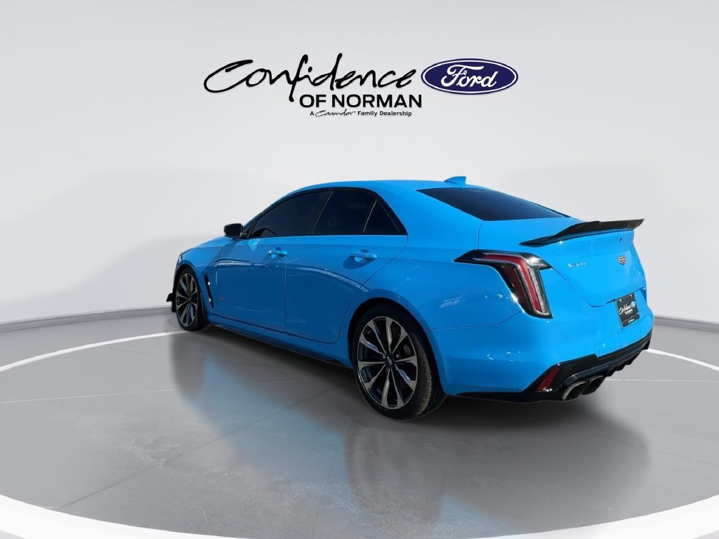 Used 2022 Cadillac CT4 V Blackwing w/ Carbon Fiber 1 Package RWD image 8